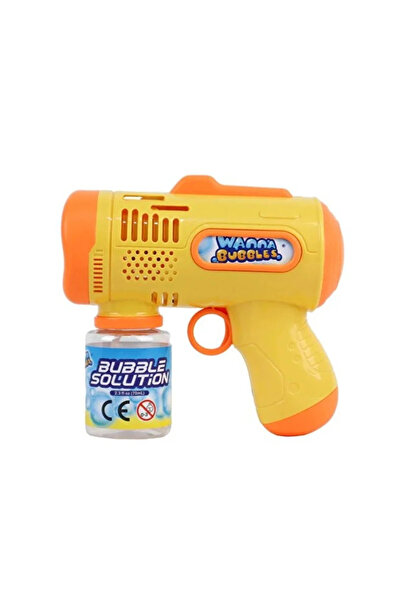 Bolfer Toys Köpük Tabancası Boloncuk Tabancası Pilli Işıklı