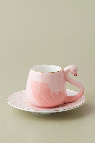 Karaca Flamingo 2 Kişilik Kahve Fincan Takımı 90 ml