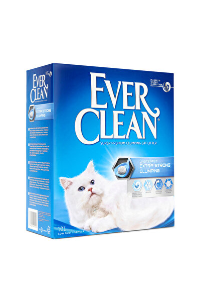 Ever Clean Extra Strong En Güçlü Topaklanan Kokusuz Kedi Kumu 10 lt