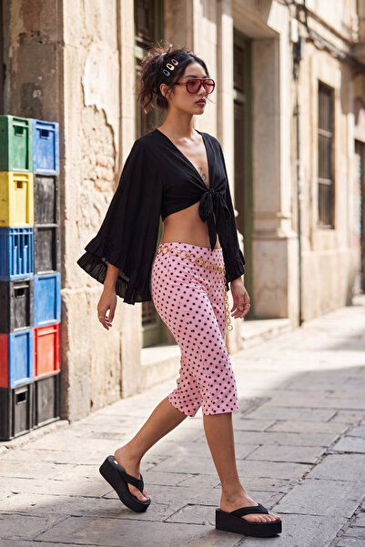 TRENDYOL SHOES Altın Halkalı Zincir Kadın Kemer TEDSS24KE00012