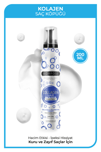 Morfose Collagen Saç Köpüğü 200 ml