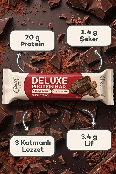 Clean Powders Deluxe Protein Bar %36 Protein 55 Gr 1 Adet - ÇİKOLATA