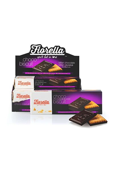 FIORELLA Chocobiscuit Bitter Çikolatalı Bisküvi 102 Gr. 6 Adet (1 Kutu)