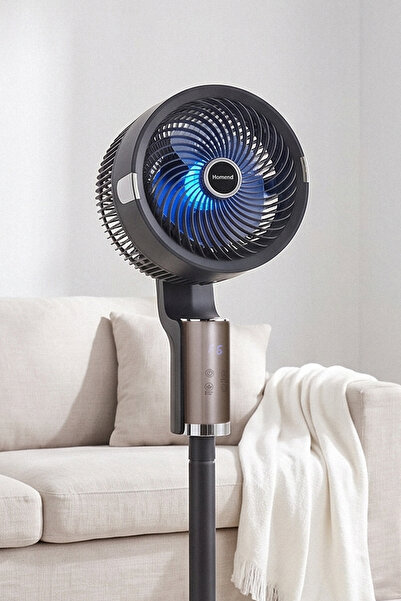 HOMEND Fanomen 9014H Uzaktan Kumandalı LED Işıklı Vantilatör