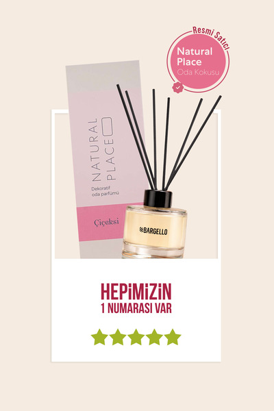 Bargello Çiçeksi Dekoratif Oda Parfümü 120 Ml Natural Place