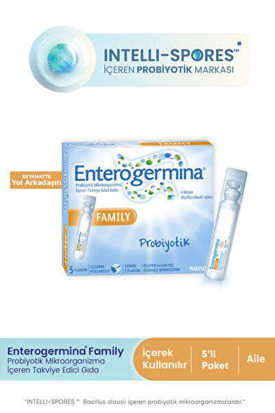 Enterogermina Yetişkin 5 Flakon Yol Arkadaşım Tanışma Paketi