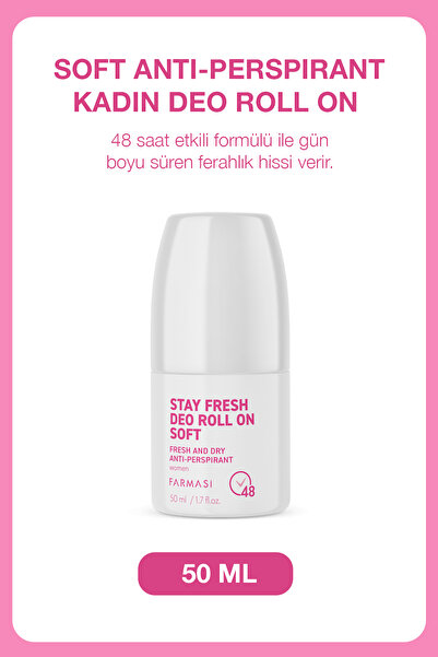Farmasi Terleme Önleyici 48 Saat Etkili Kadın Roll On Deodorant | Soft