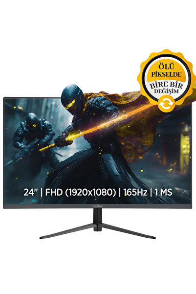 James Donkey Rion R10 24" 165Hz 1Ms FHD VA Curved Gaming Monitör (Ölü Pikseld...