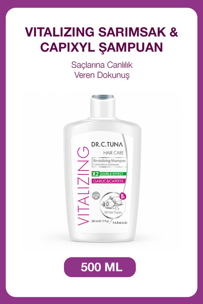 Farmasi Dr. C. Tuna Vitalizing Sarımsak & Capixyl Koparak Dökülen Saçlar Için...