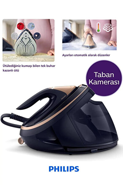 Philips 9000 Serisi Taban Kameralı Buhar Kazanlı Ütü