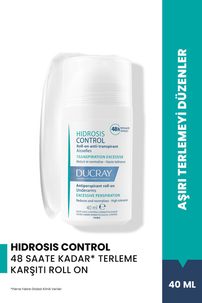 Ducray Hidrosis Terleme ve Ter Kokusu Karşıtı Roll-on 40 ml