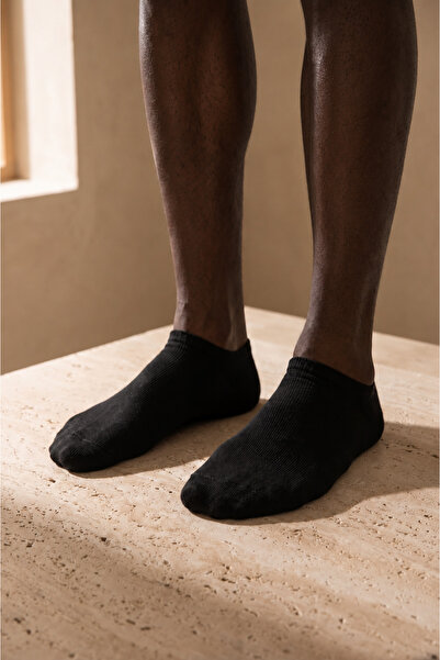 Katia&Bony Men's basic black step socks