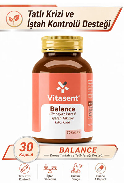 VİTASENT Balance – Tatlı Krizi İçin Destekleyici Formül
