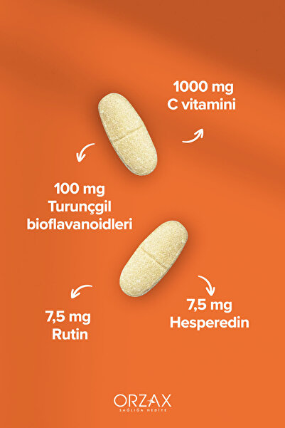 Ocean Orzax Vitamin C 1000 mg 30 Tablet