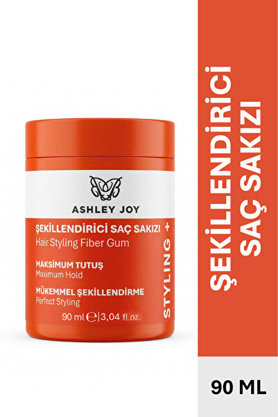 ASHLEY JOY Saç Sakızı Fiber Gum 90 ml - Maximum Tutuş Mükemmel Şekillendirme