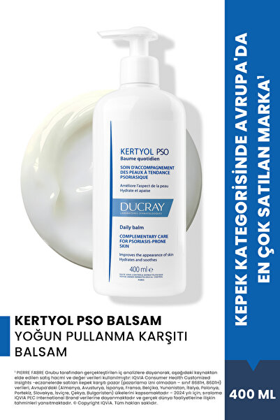 Ducray Kertyol PSO Yoğun Pullanma Karşıtı Balsam Hassas ve Pullanmaya Eğiliml...