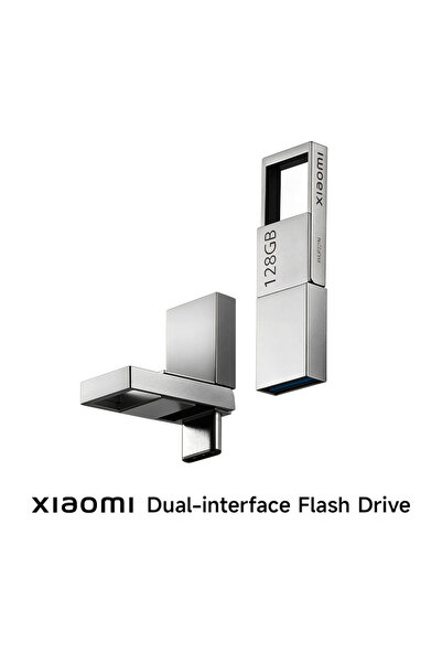 Xiaomi Flash Drive Storage Dual-interface 128GB BHR8816GL - Gray