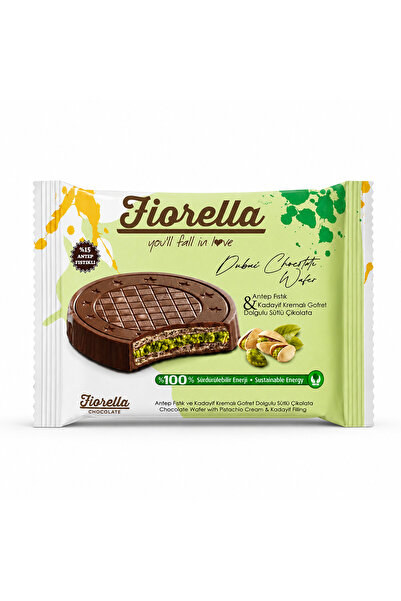 FIORELLA Crunch Dubai Çikolatalı Gofret 20 Gr. 24 Adet (1 Kutu)