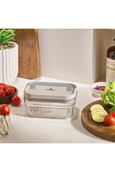 Karaca Flex 2-Piece Storage Container, 520ml, Clear