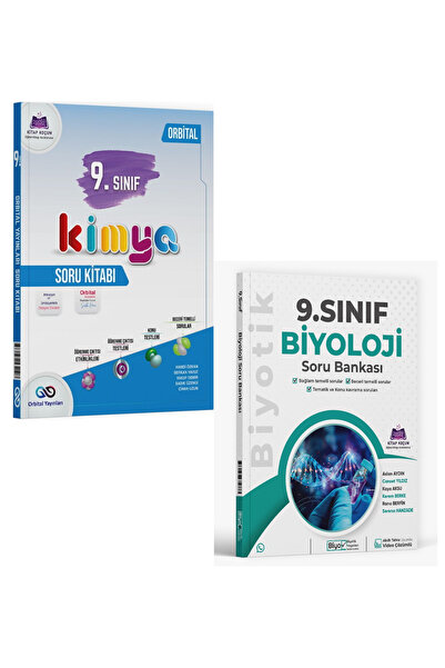 Biyotik Yayınları Orbital ve Biyotik Yayınları 9. Sınıf Kimya ve Biyoloji Sor...