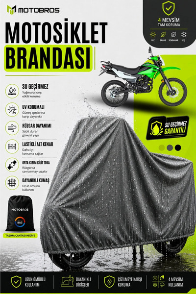 Motobros Thermoguard-X Motorcycle Tarpaulin Mondial Xtreme Water-Dust Proof T...