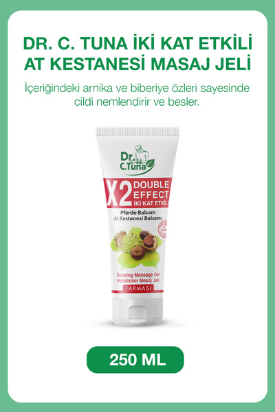 Farmasi X2 Double Effect At Kestanesi Masaj Jeli 250ml