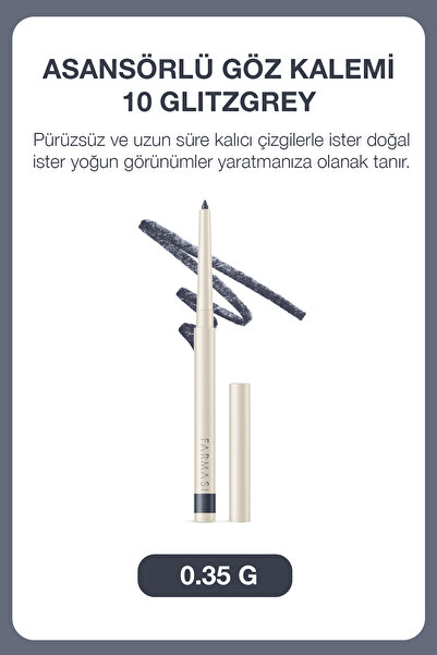Farmasi Asansörlü Göz Kalemi | 10 Glitzgrey