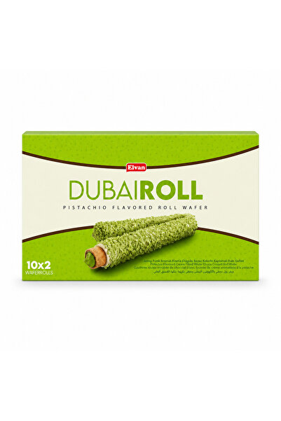 Elvan Dubai Roll Gofret 18 Gr. 10 Adet (1 Kutu)