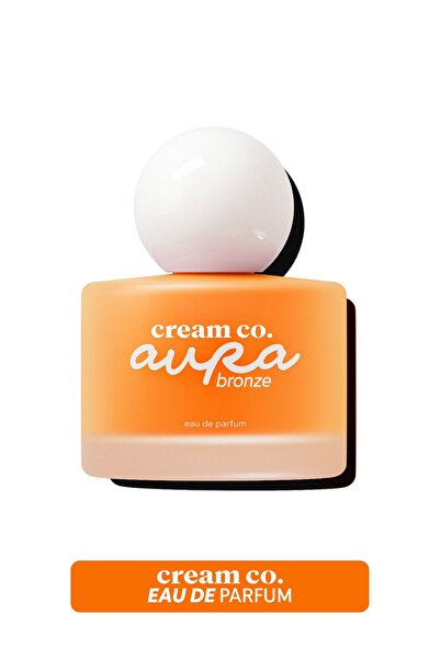 Cream Co. Aura Bronze Parfüm EDP 50 ML | Tuzlu Karamelli Vanilyalı Kalıcı Kok...