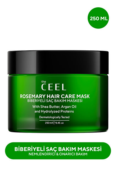 The Ceel Biberiyeli Saç Bakım Maskesi | Shea Yağı, Argan Yağı ve Hidrolize Pr...