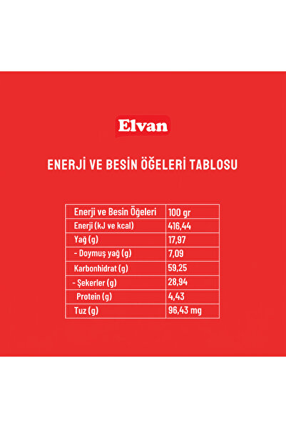 Elvan Today Caramel Waffle 132 Gr. 6lı (1 Paket)