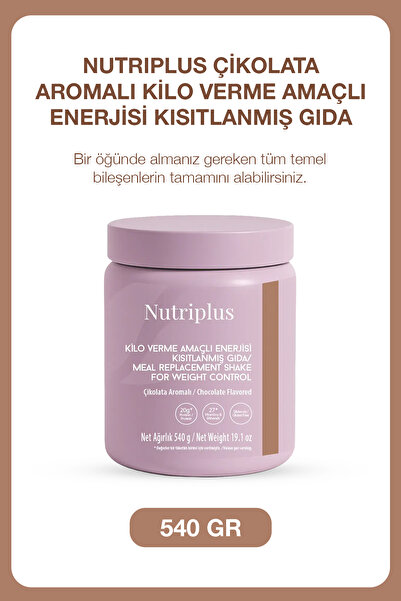Farmasi Nutriplus Kilo Verme Amaçlı Enerjisi Kısıtlanmış Gıda Çikolata Aromal...