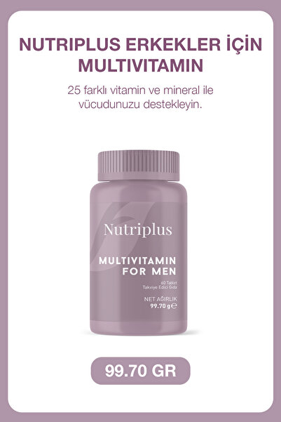 Farmasi Nutriplus Erkekler Için Multivitamin 60 Tablet