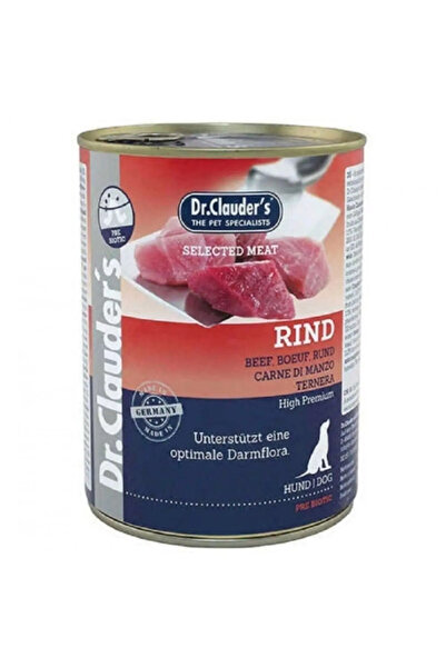 OEM Hrană umedă pentru câini, DR. Clauders cu carne de vită selectată, 400g