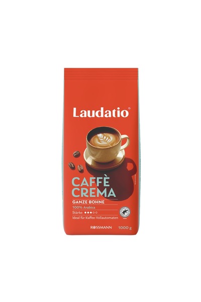 Laudatio Bütün Kahve Çekirdeği Cafe Crema 1000 Gr