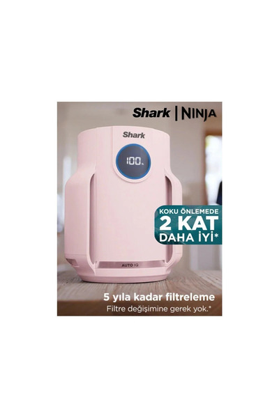 Shark 5 yıl Uzun Ömür Filtre Anti-Alerjen Koku Giderici ve Ultra Sessiz HEPA ...