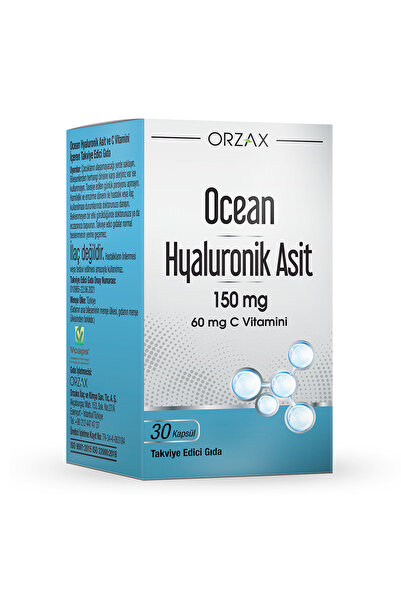 Ocean Hyaluronik Asit 150 mg 30 Kapsül