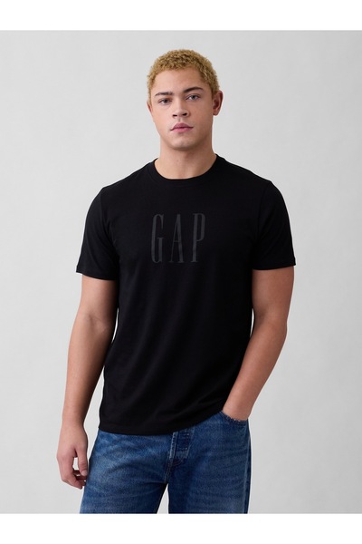 GAP SS26 V-Everyday Soft Corp Logo Tee 889543 Tricou cu mânecă scurtă pentru ...