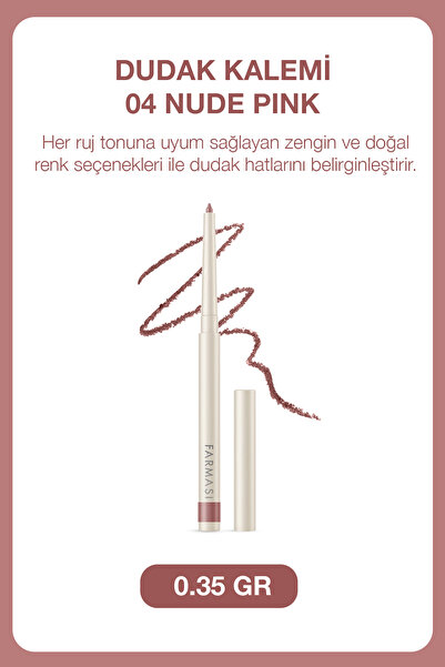 Farmasi Dudak Kalemi 04 Nude Pink