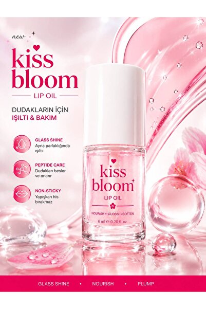 PROCSIN Kiss & Bloom Soothing Effect Dolgunlaştırıcı Dudak Bakım Yağı 11 ml