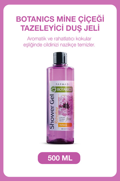Farmasi Botanics Mine Çiçeği Nemlendirici Tazeleyici Duj Jeli 500 ml