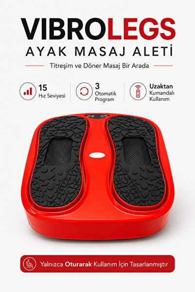 kochler Vibrolegs Masaj Aleti Ve Masaj Cihazı - Alman Tasarım - Çoklu Program...