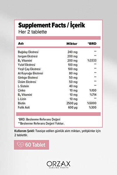 Ocean Ocean Capillus Women 60 Tablet