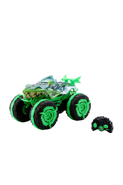 HOT WHEELS Monster Trucks Arazi Aracı Great Bite RC, uzaktan kumandalı, karad...
