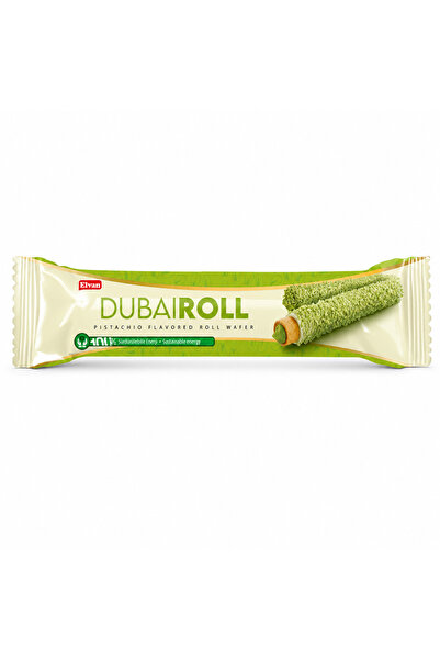 Elvan Dubai Roll Gofret 18 Gr. 10 Adet (1 Kutu)