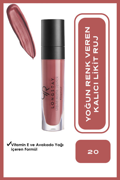 Golden Rose Longstay Liquid Matte Lipstick 20 5.5ml