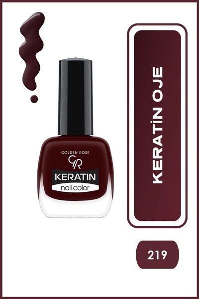 Golden Rose Keratin Nail Color 43 Keratin Oje 10,5 ml
