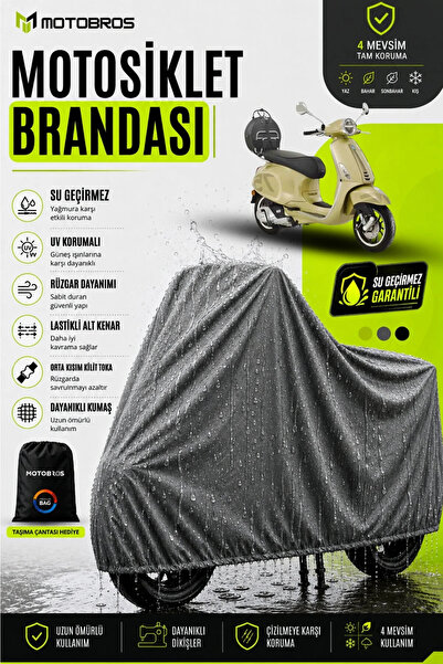 Motobros قماش القنب للدراجات النارية فيسبا بريمافيرا متوافق مع (الأكثر سمكًا)...