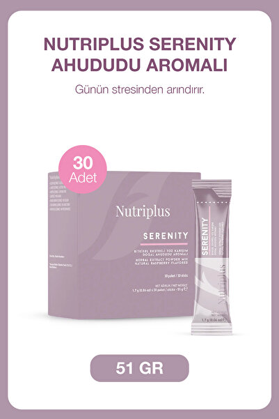 Farmasi Nutriplus Serenity Ahududu Aromalı İçecek Tozu 30 Adet | Şekersiz Tat...