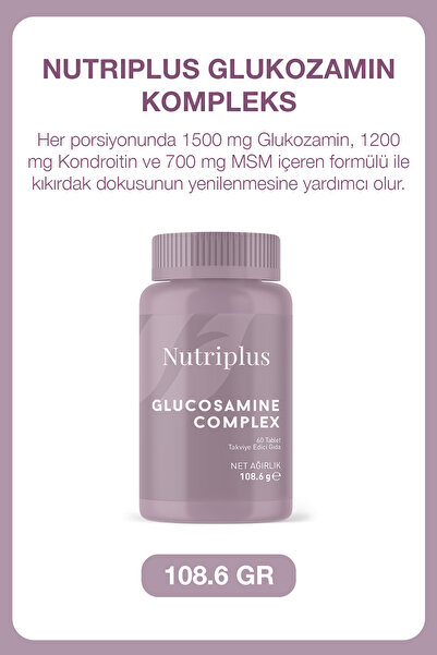Farmasi Nutriplus Glukozamin Kompleks 60 Tablet